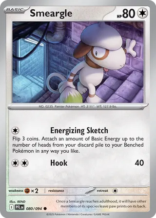 Smeargle - Phantasmal Flames (080/094)