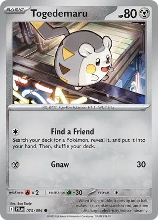 Togedemaru - Phantasmal Flames (073/094)