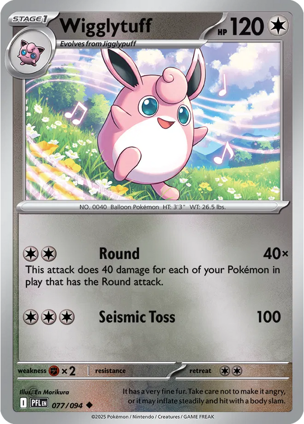 Wigglytuff - Phantasmal Flames (077/094 Reverse Holo)
