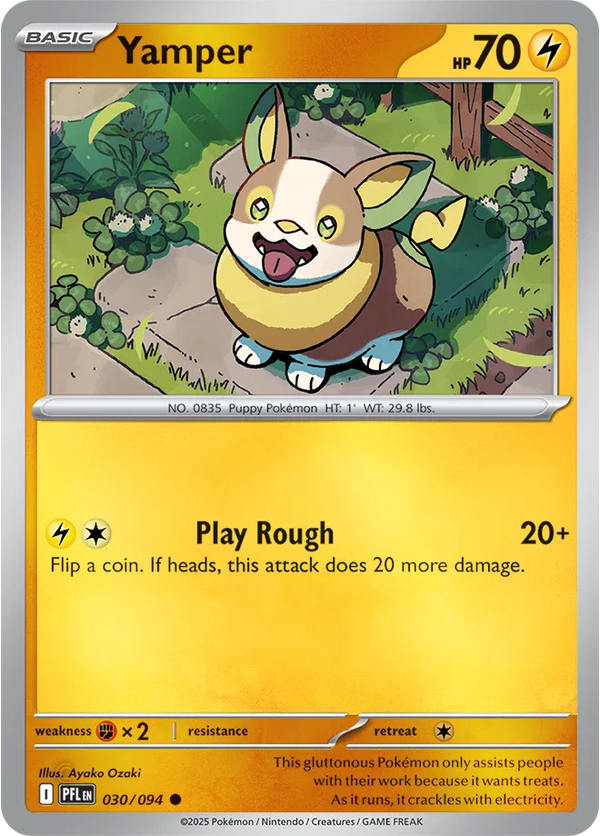 Yamper - Phantasmal Flames (030/094 Reverse Holo)