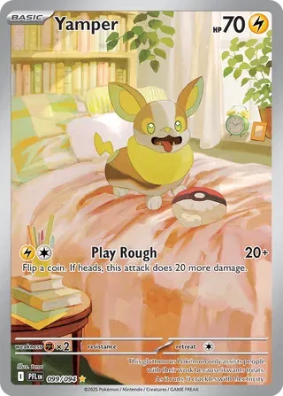 Yamper - Phantasmal Flames (Illustration Rare, 099/094 Holo)