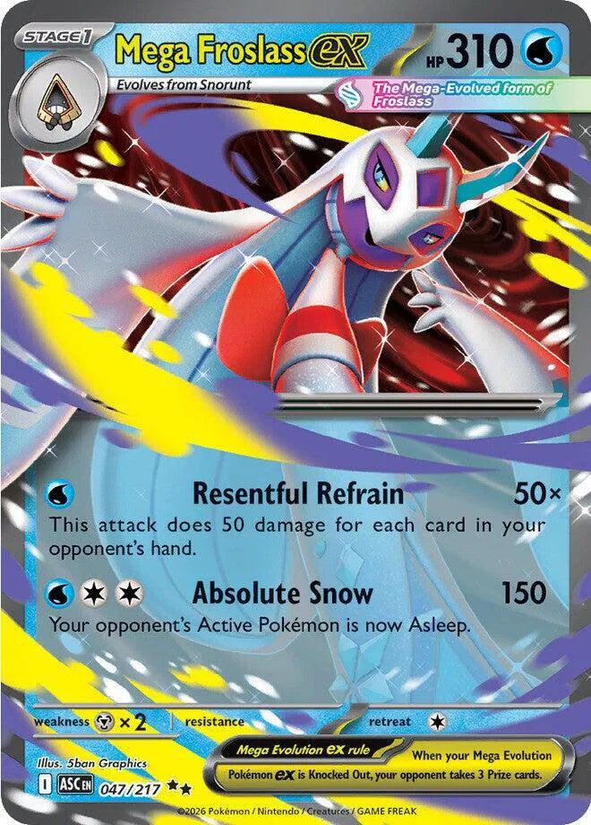 Mega Froslass ex - Ascended Heroes (Double Rare)