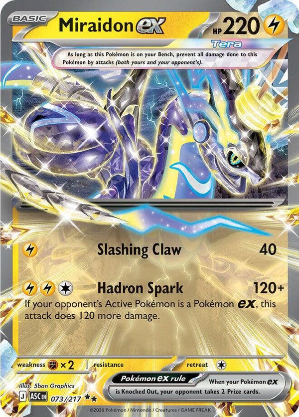 Miraidon ex - Ascended Heroes (Double Rare)