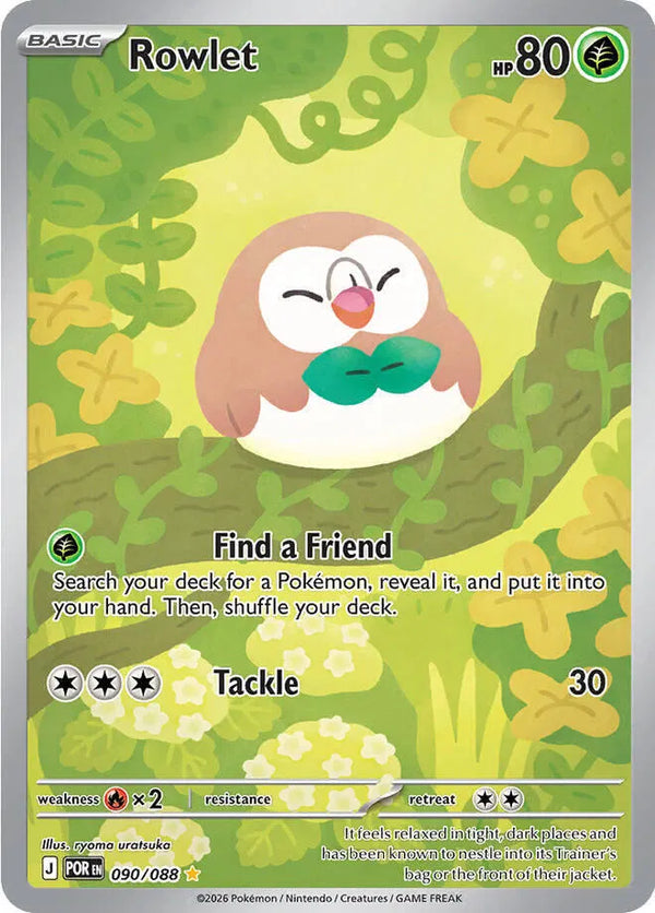 Rowlet - Perfect Order (Illustration Rare)
