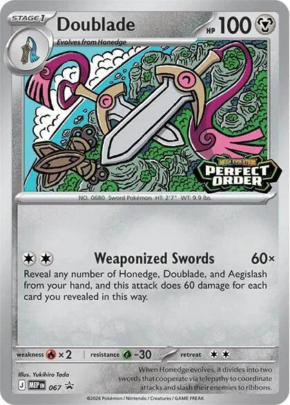 Doublade - 067 - Mega Evolution Promos