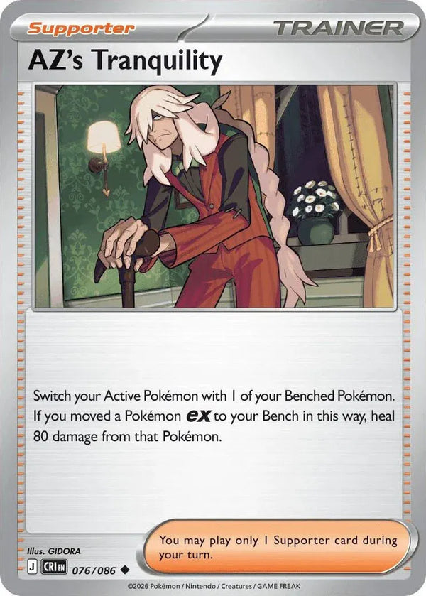 AZ's Tranquility - Chaos Rising (076/086 Reverse Holo)