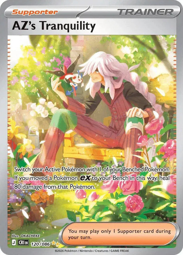 AZ's Tranquility - Chaos Rising (Special Illustration Rare, 120/086 Holo)