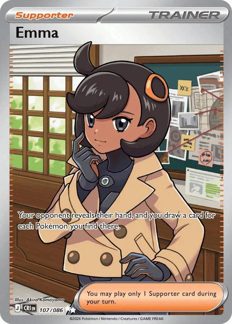 Emma - Chaos Rising (Ultra Rare, 107/086 Holo)