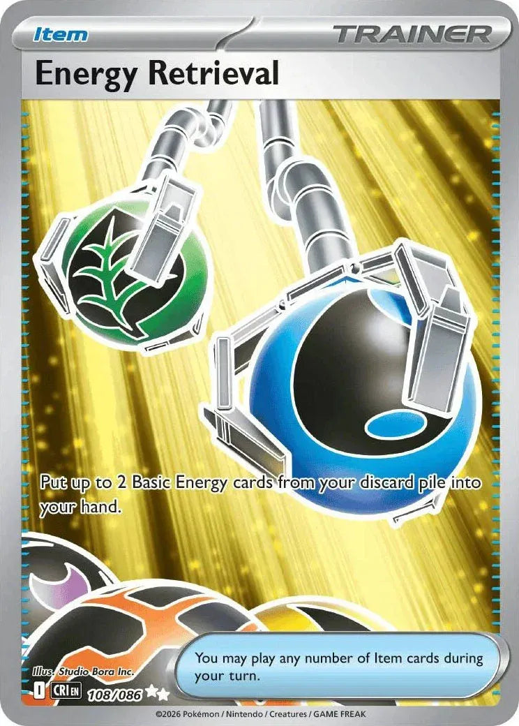 Energy Retrieval - Chaos Rising (Ultra Rare)