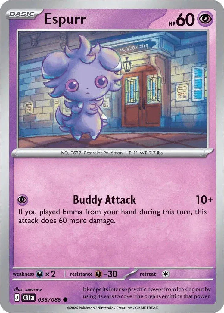 Espurr - Chaos Rising (036/086)