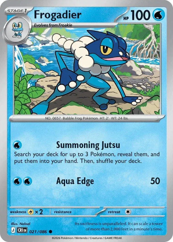 Frogadier - Chaos Rising (021/086)