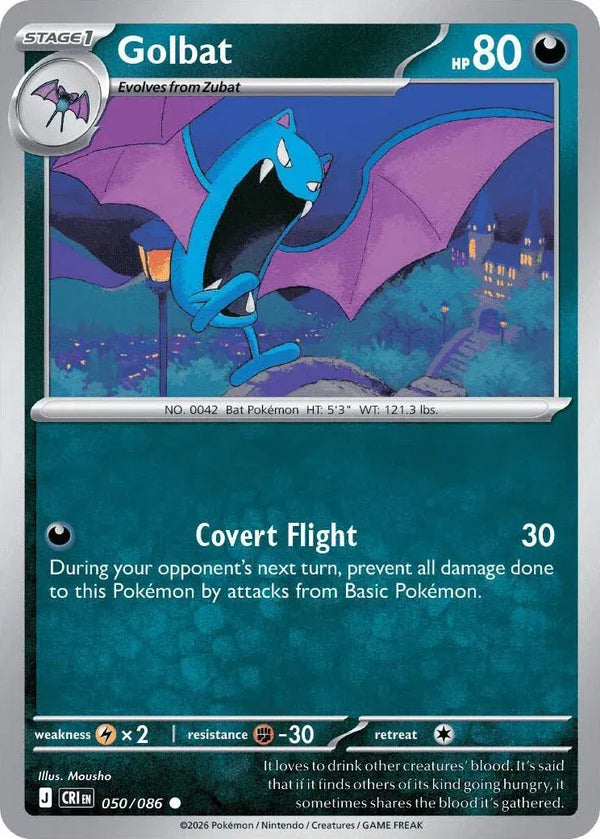 Golbat - Chaos Rising (050/086 Reverse Holo)