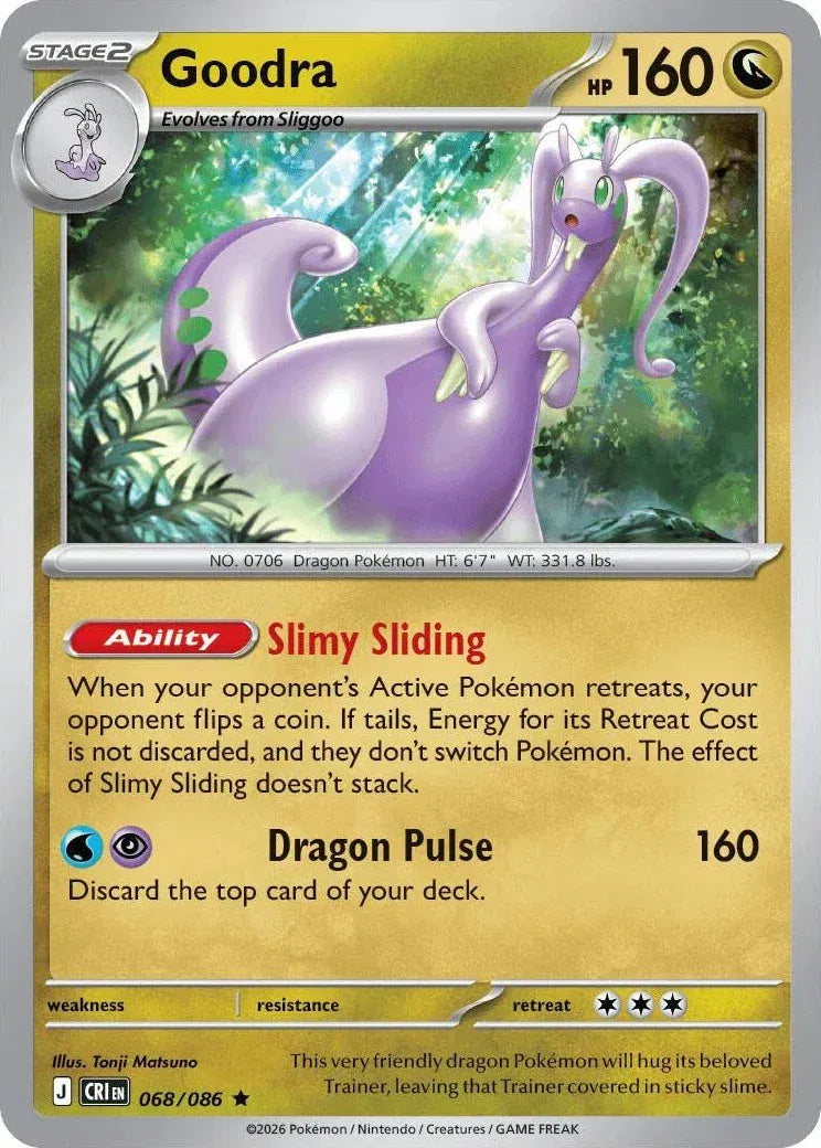 Goodra - Chaos Rising (068/086 Reverse Holo)