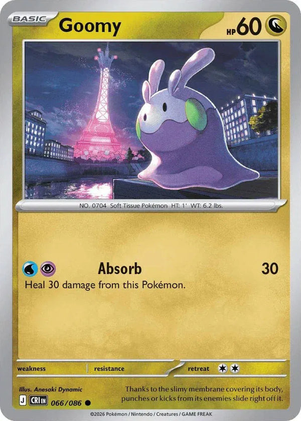 Goomy - Chaos Rising (066/086 Reverse Holo)