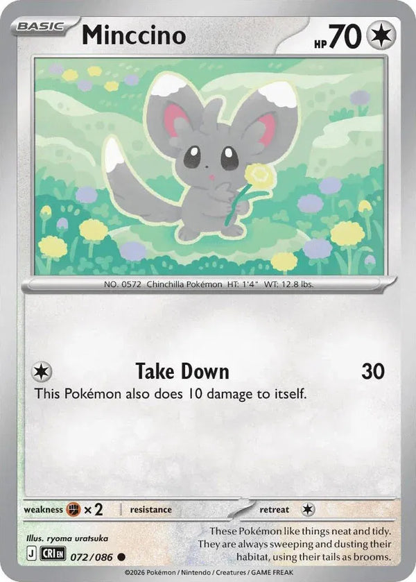 Minccino - Chaos Rising (072/086)
