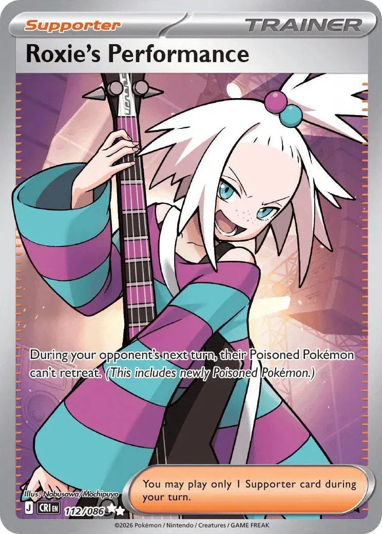 Roxie's Performance - Chaos Rising (Ultra Rare, 112/086 Holo)
