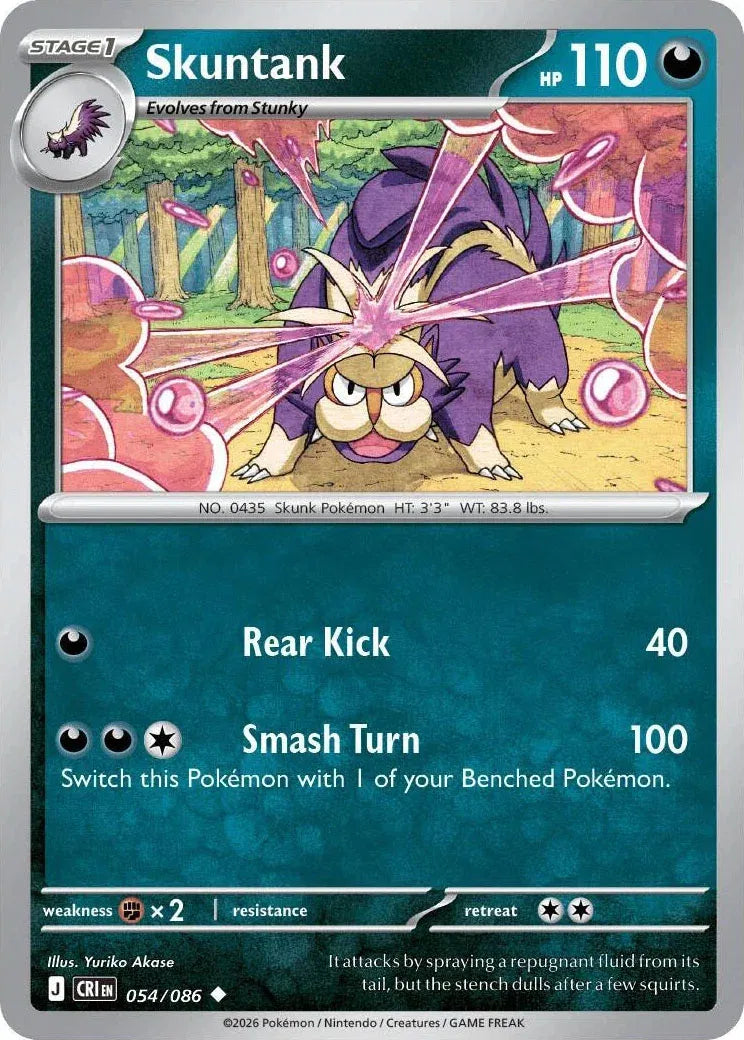 Skuntank - Chaos Rising (054/086 Reverse Holo)