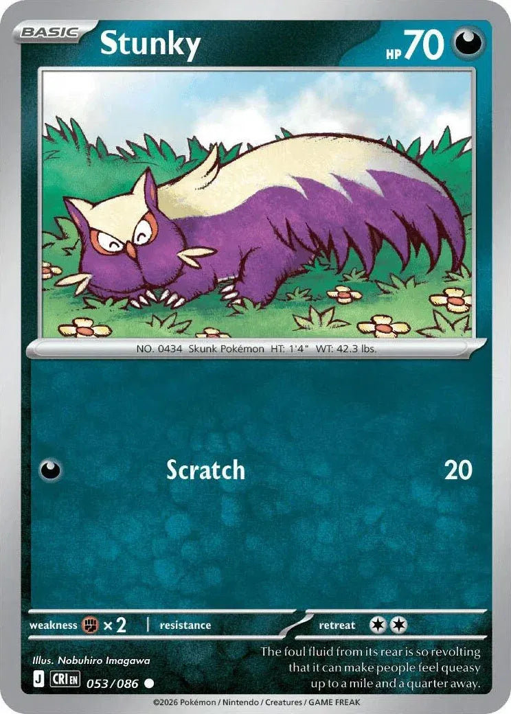 Stunky - Chaos Rising (053/086 Reverse Holo)