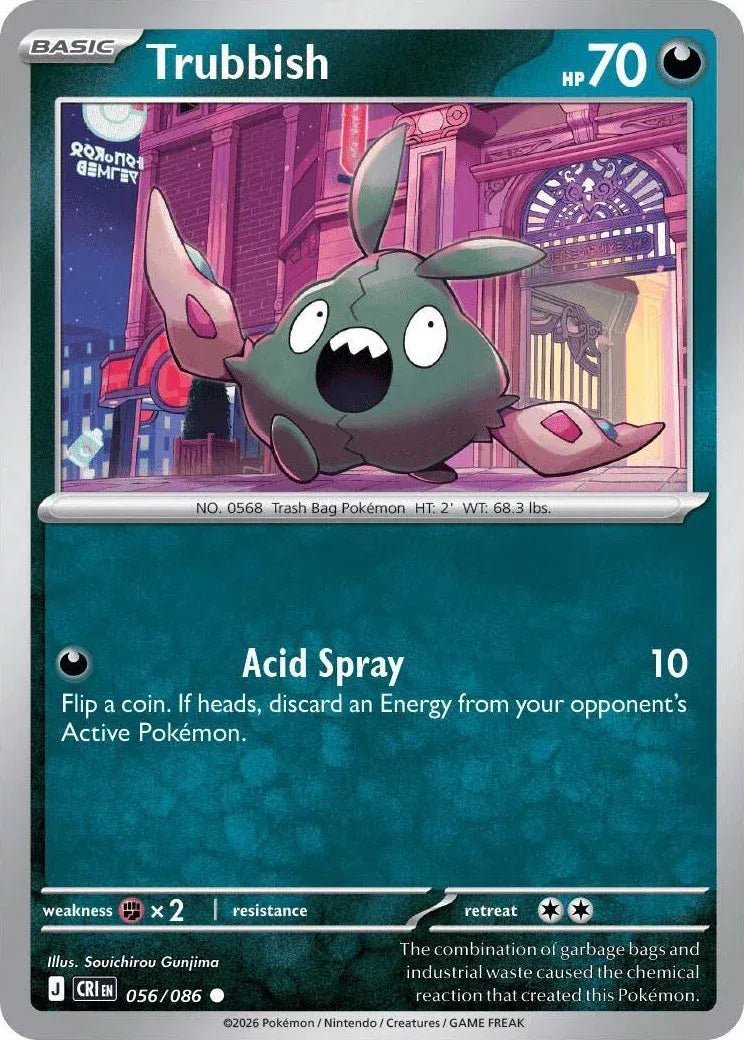 Trubbish - Chaos Rising (056/086 Reverse Holo)