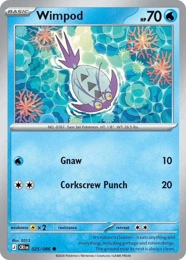 Wimpod - Chaos Rising (025/086 Reverse Holo)