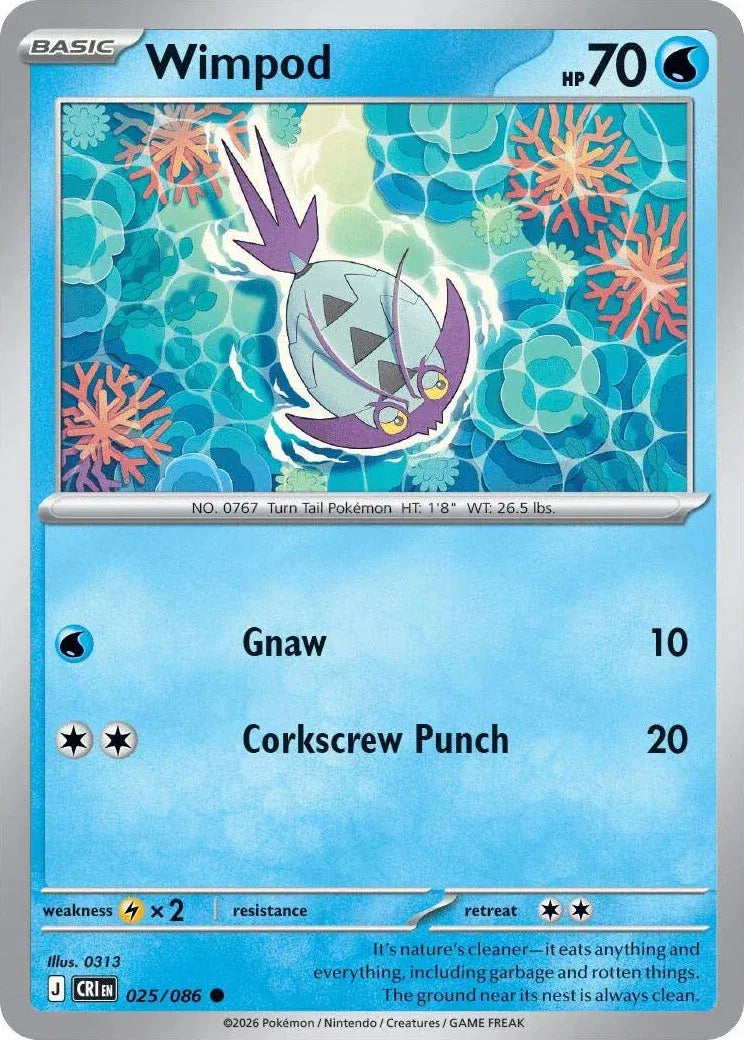 Wimpod - Chaos Rising (025/086 Reverse Holo)