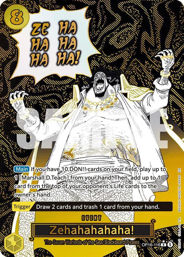 Zehahahahaha! (Alternate Art) - The Time of Battle