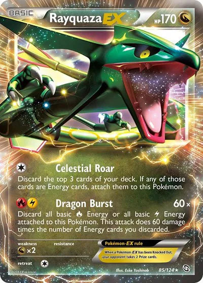 Rayquaza EX - Dragons Exalted (Ultra Rare)