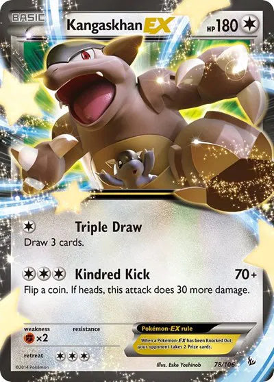 Kangaskhan EX - Flashfire (Ultra Rare)