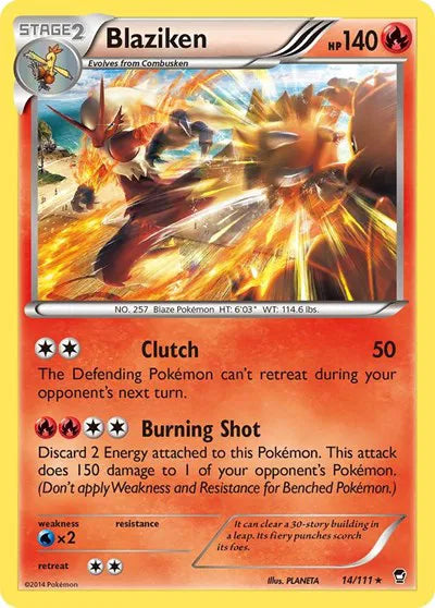 Blaziken - Furious Fists