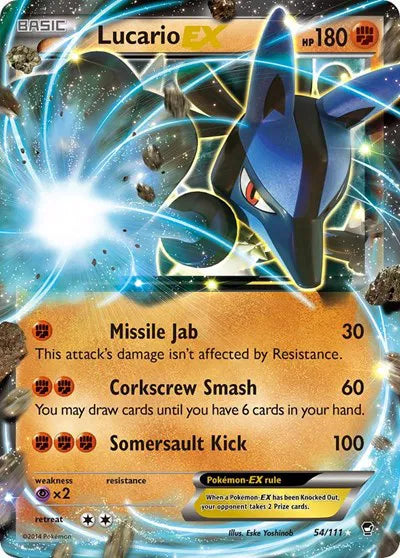 Lucario EX - Furious Fists (Ultra Rare)