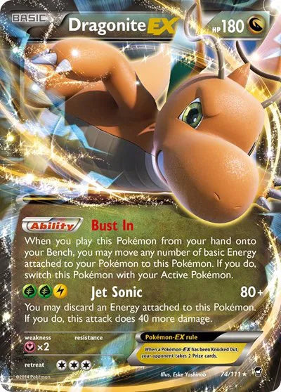 Dragonite EX - Furious Fists (Ultra Rare)
