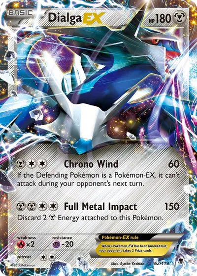 Dialga EX - Phantom Forces (Ultra Rare)
